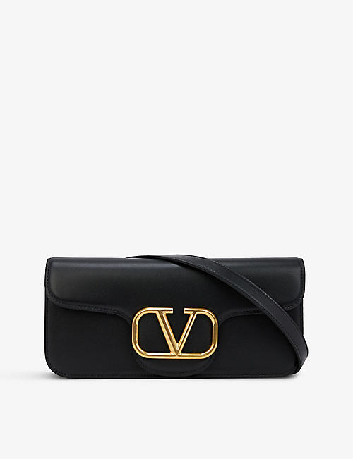 VALENTINO GARAVANI: VLOGO leather cross-body bag