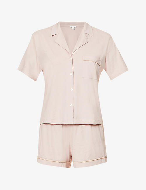 SKIN: Oelina organic-cotton pyjama set