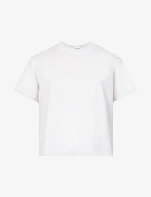 ATM: Boy boxy cotton-jersey T-shirt