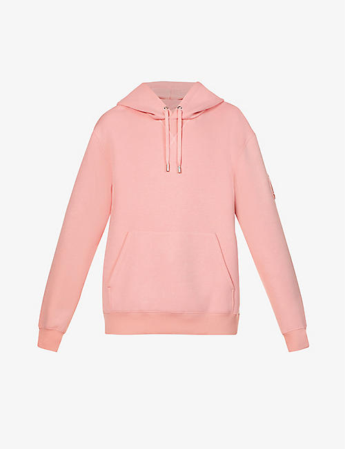 MACKAGE: Krys logo-embroidered cotton-blend jersey hoody