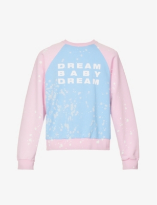 Dream Baby Dream regular-fit cotton-jersey sweatshirt