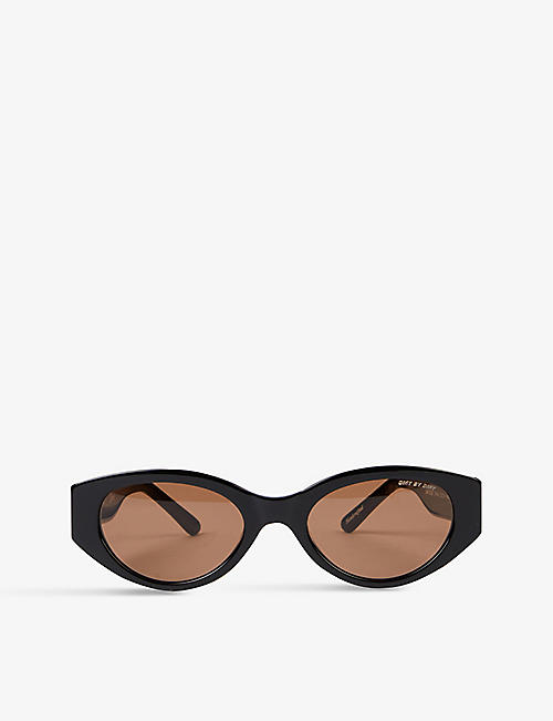 DMY BY DMY: Quin cat-eye frame acetate sunglasses