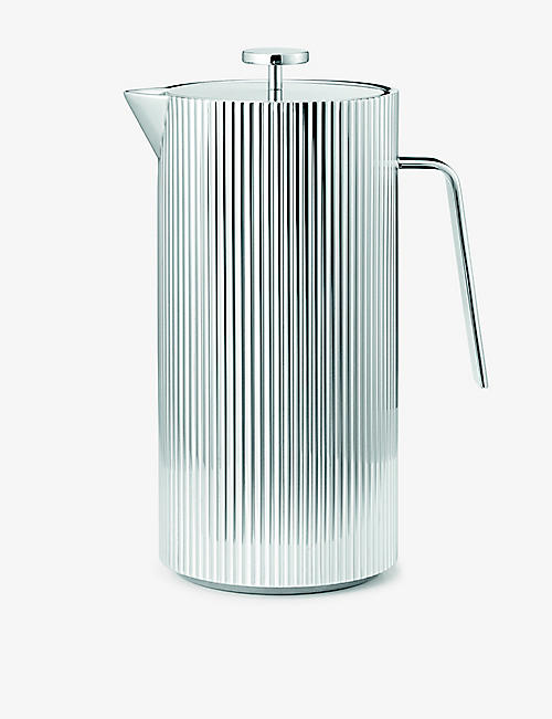 GEORG JENSEN: Bernadotte stainless steel French coffee press 22cm