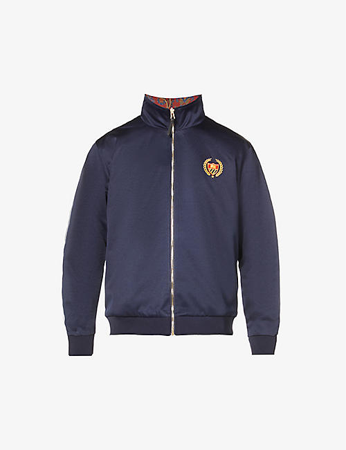 BEL-AIR ATHLETICS: Academy brand-embroidered shell jacket