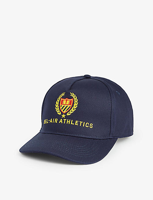 BEL-AIR ATHLETICS: Academy logo-embroidered cotton cap