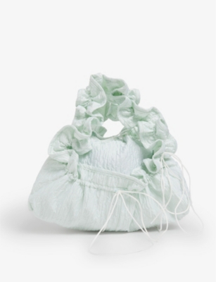 CECILIE BAHNSEN - Fryd ruffled crepe shoulder bag | Selfridges.com