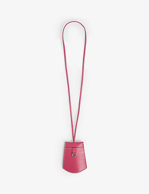 SAKS POTTS: Katya leather keychain