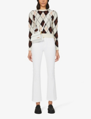 FRAME: Le Crop Mini Boot boot-cut mid-rise jeans