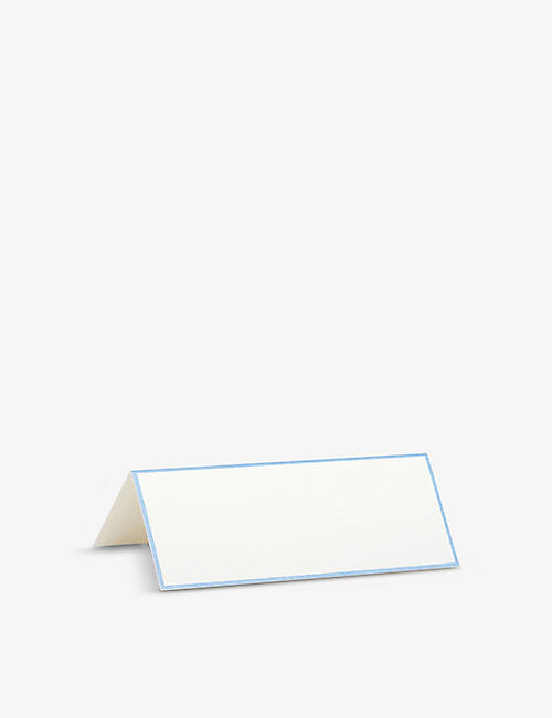 SMYTHSON: Tented large place cards pack of 25