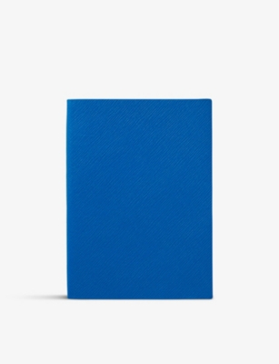 Smythson Emerald Soho Leather Notebook 