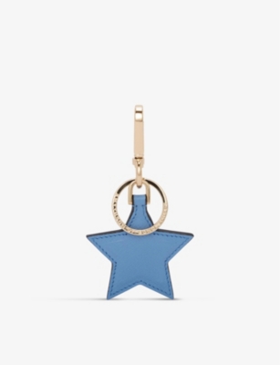 SMYTHSON: Panama star-shaped leather keyring