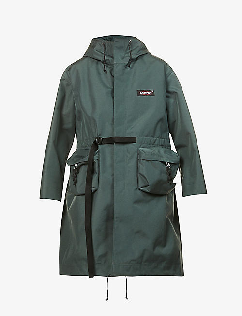 UNDERCOVER: UNDERCOVER x Eastpak brand-patch shell hooded anorak jacket