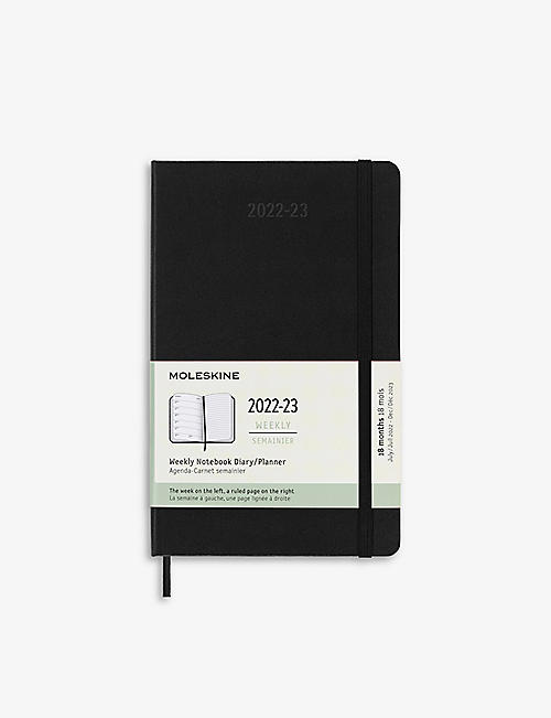 MOLESKINE: Classic 18-month large hardcover weekly planner 2022-23 13cm x 21cm