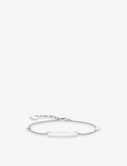 THOMAS SABO: Infinity Heart sterling-silver and cubic zirconia bracelet