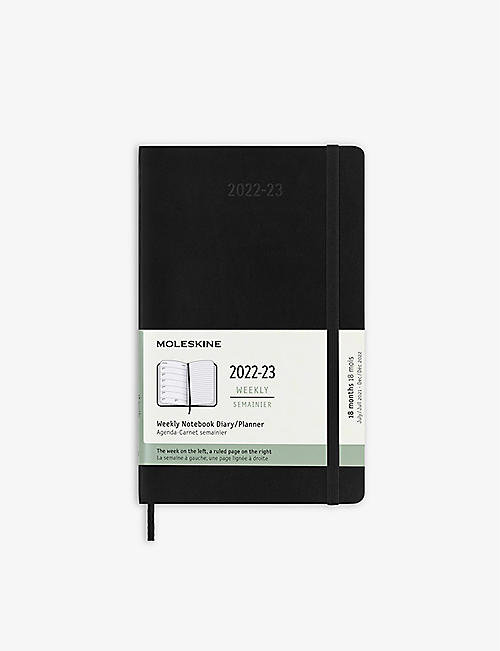 MOLESKINE: Classic 18-month large softcover weekly planner 2022-23 13cm x 21cm