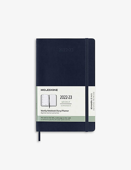 MOLESKINE: Classic 18-month large softcover weekly planner 2022-23 13cm x 21cm