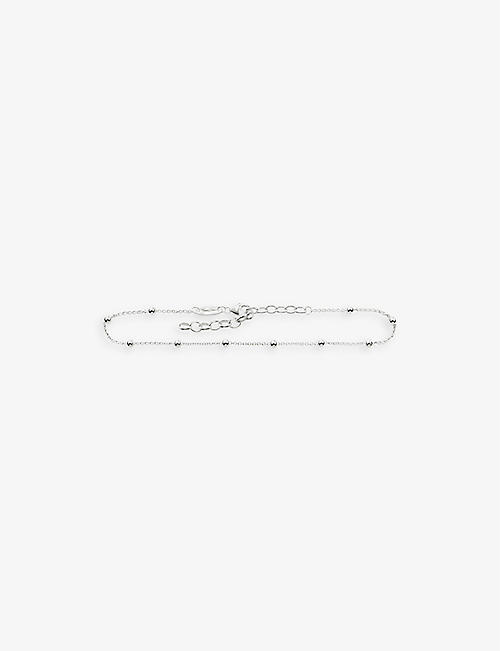 THOMAS SABO: Dots sterling-silver anklet