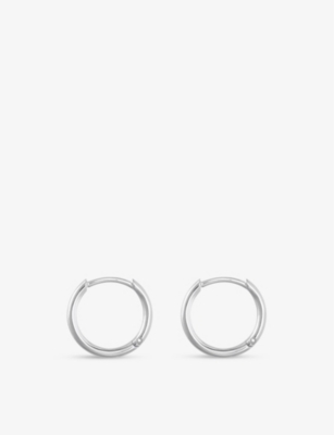 Thomas Sabo Small Sterling-silver Hoop Earrings In Plain