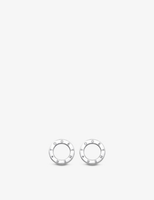 Thomas Sabo Together Sterling-silver Stud Earrings In Plain