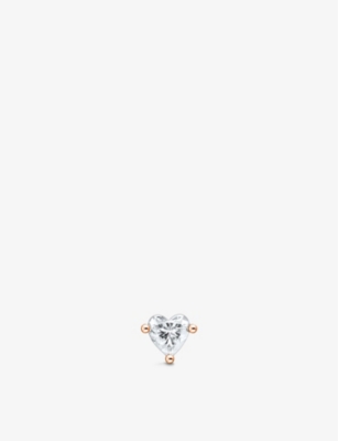 THOMAS SABO: Heart sterling-silver single stud earring