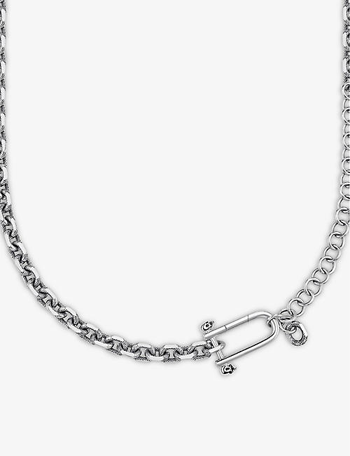 THOMAS SABO: Iconic Skull sterling silver necklace