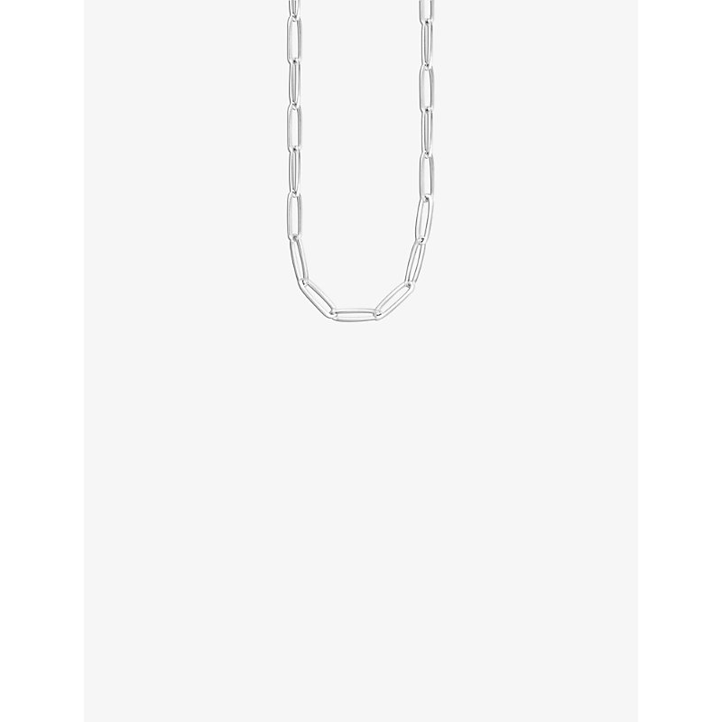 Shop Thomas Sabo Women's Silver-coloured Charm Sterling Silver Necklace