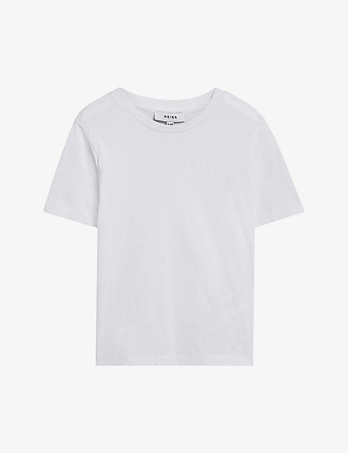 REISS: Crew-neck cotton T-shirt 4-9 years