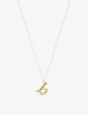 Selfridges deals initial necklace