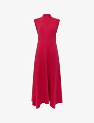 Reiss Bella Velvet Midi Dress