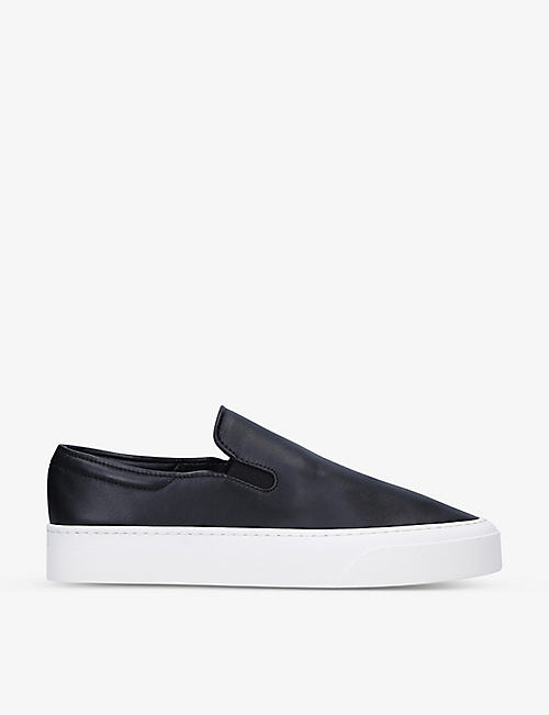 THE ROW: Marie slip-on leather trainers
