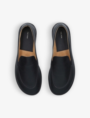 The Row Awar Flat Loafers In Black