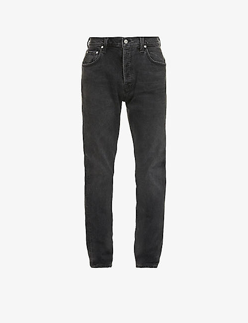CITIZENS OF HUMANITY: Matteo tapered stretch-denim jeans