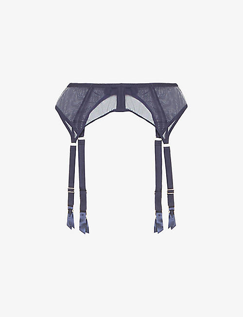 MYLA: Piccadilly mesh suspenders