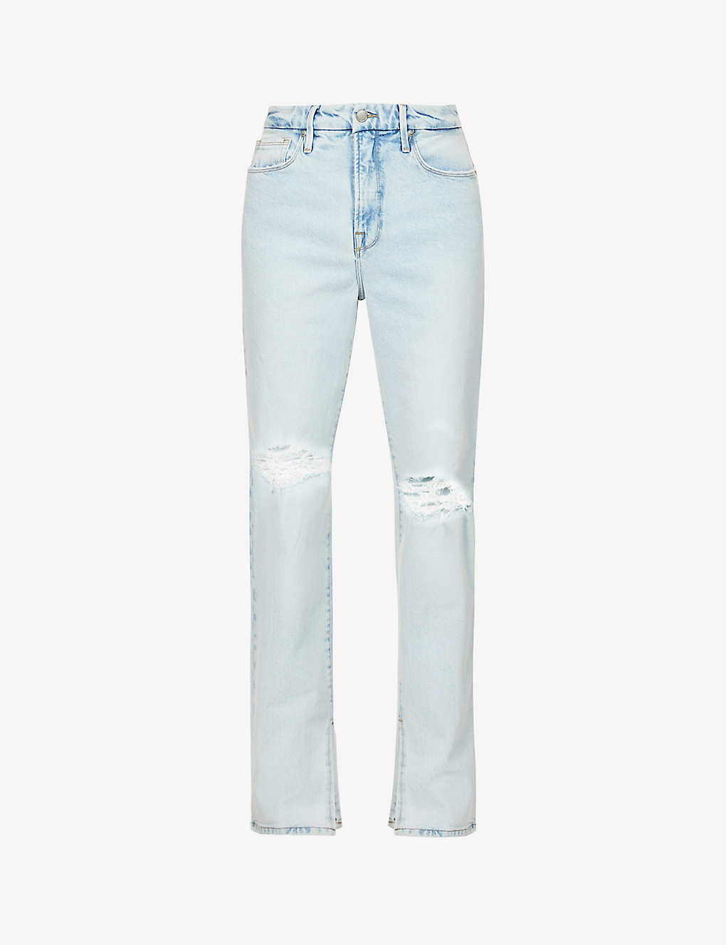 Good Boy faded mid-rise straight-leg stretch-denim jeans Selfridges & Co Boys Clothing Jeans Straight Jeans 