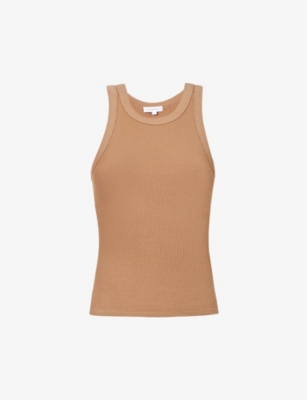 GOOD AMERICAN THERMAL '90S STRETCH-COTTON TANK TOP