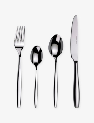 Arthur Price: Rio logo-engraved stainless-steel 24-piece cutlery set