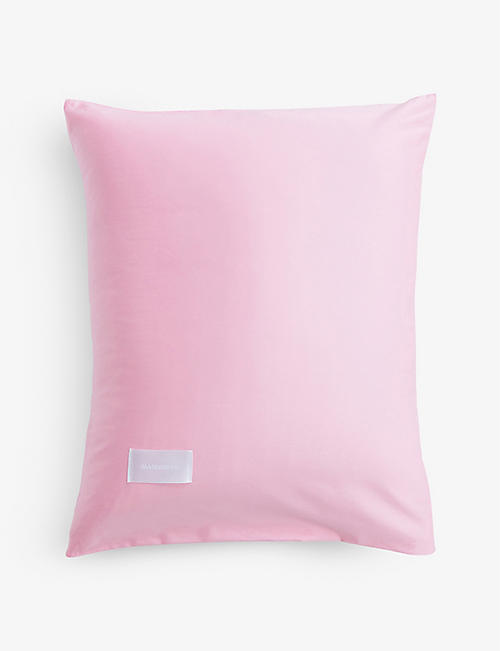 MAGNIBERG: Pure sateen organic-cotton pillowcase 50cm x 75cm