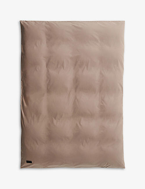 MAGNIBERG: Pure poplin organic-cotton double duvet cover 200cm x 200cm