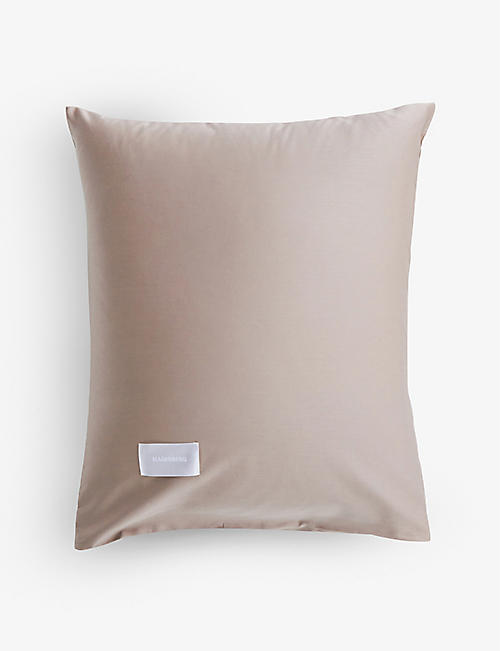 MAGNIBERG: Pure sateen organic-cotton pillowcase 50cm x 75cm