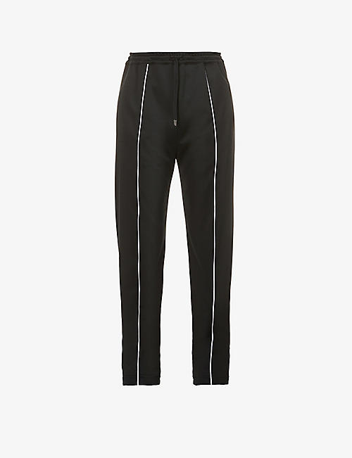 424: Mid-rise relaxed-fit woven jogging bottoms