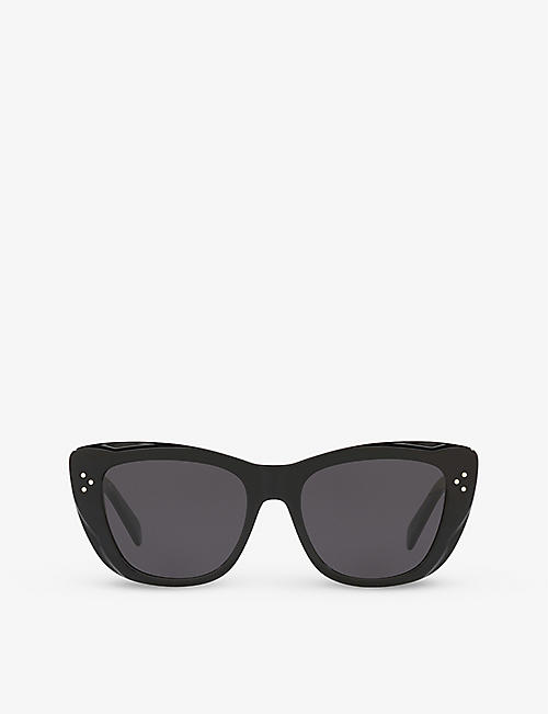CELINE: CL40199I cat eye-frame acetate sunglasses