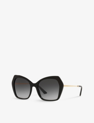 DOLCE & GABBANA: DG4399 butterfly-frame acetate sunglasses