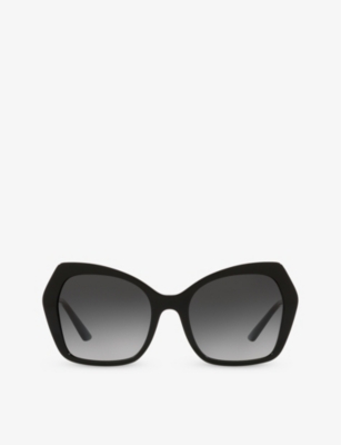 DOLCE & GABBANA: DG4399 butterfly-frame acetate sunglasses