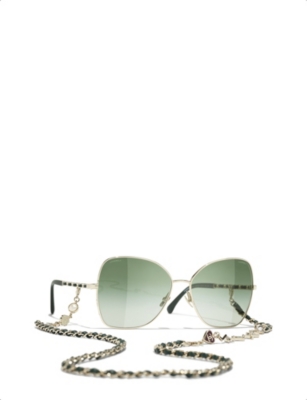 CHANEL: Butterfly Sunglasses
