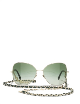 CHANEL: Butterfly Sunglasses