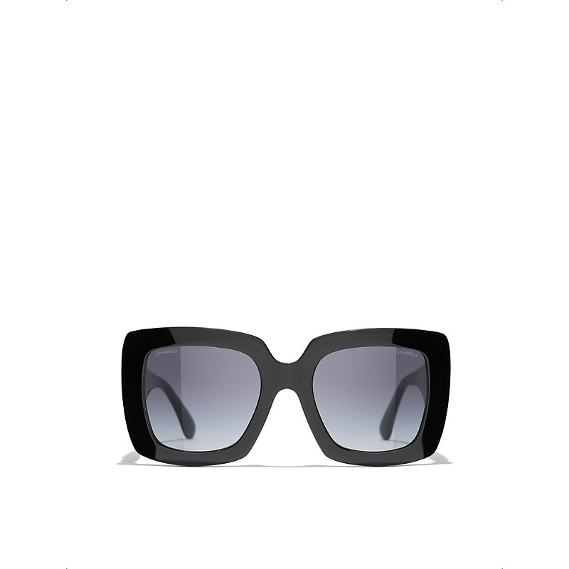 chanel sunglasses with leather