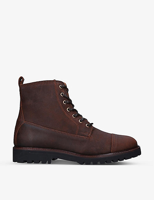 BELSTAFF: Alperton leather boots