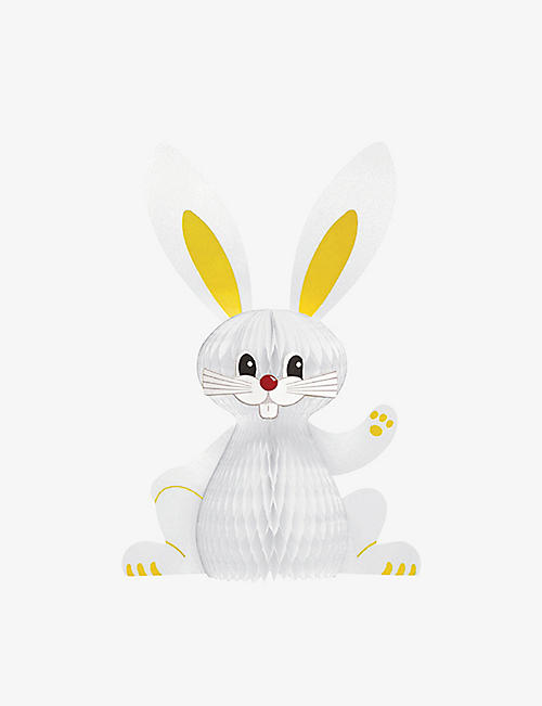 PAPER DREAMS：小兔蜂窝状纸质装饰 30 厘米