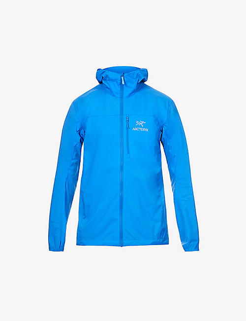 ARC'TERYX: Squamish brand-print shell hooded jacket