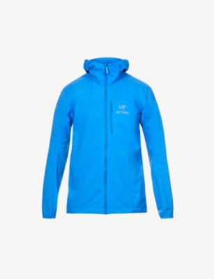 Arc'teryx Squamish Brand-print Shell Hooded Jacket In Fluidity